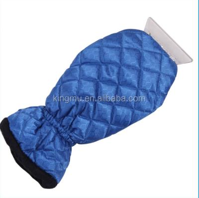 China Sharp Teeth Ice Scraper Glove Snow Sweeps Snow Window Scraper for Car Windshield with Waterproof Removal Shovel Glove for sale