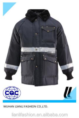 China Durable/Warm/Thick Winter Freezer Safety Thick Warm Reflective Jacket for sale