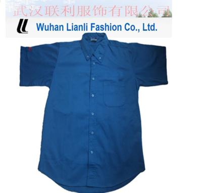 China Anti-shrink men's work shirt for sale