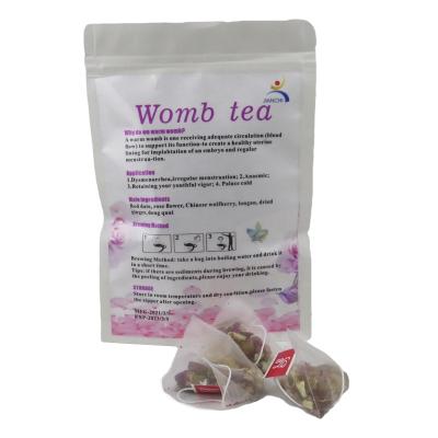 China Cleanse and rejuvenate female genitalia private label pure herb womb tea rose flower tea, unwrapped womb tea, natural female womb detox tea for warming for sale