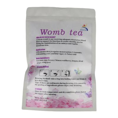 China Excellent treatment efficacy factory supply herbs womb tea label, womb dotox tea, 100% natural womb tea for sale