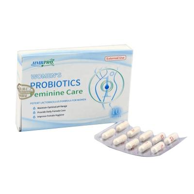 China Femine Female Care Probiotics HMRPROTM Female Private Care Supplement 10 Count Capsules for sale