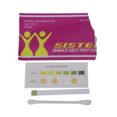 China High Quality Vaginal pH Vaginal Test Paper, Convenient Vaginal Test Paper, Vaginal Test Card for sale