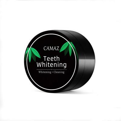 China Hot Selling 100% Natural Teeth Whitening Powders Good Effect Organic Teeth Whitening Powder Charcoal Circle 6.8*4cm for sale