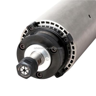 China CNC Engraving Router Spindle Motor 65*0.8KW ER11 400HZ High Speed ​​Air Cooling Engraving for sale