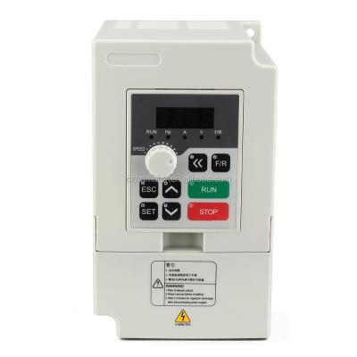 China Inverter 220V 1.5kw For Spindle Motor 2 Phase VFD 89*149*110MM for sale