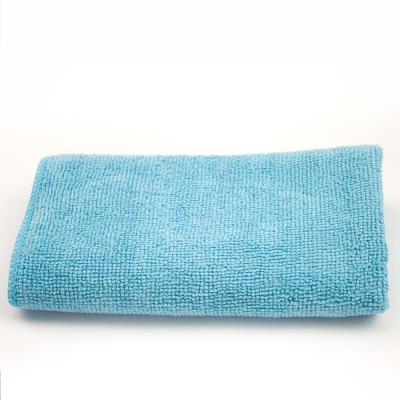 China Breathable Warp Microfiber Hotel Towel Double Sided Knitting Fabric for sale