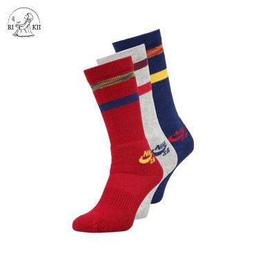 China BQ-A 053 QUICK DRY sports red sports socks good price for sale