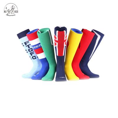 China Hot Sale BQ-A 070 QUICK DRY Shoes Soccer Uniform Set With Custom Made American Football Socks 100% Polyester Soccer Socks for sale