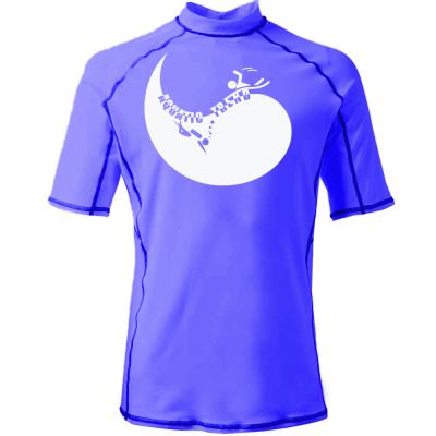 China Rash Swimsuit Snorkeling Outdoor Kayaking Guard Short Sleeve UV Protection Anti-UV for sale