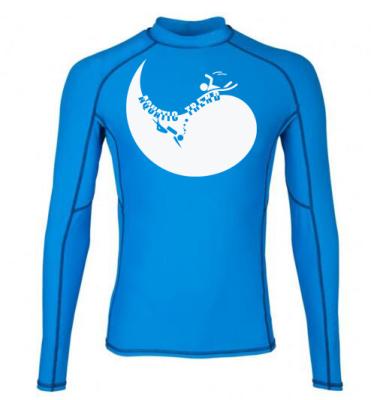 China Men's Anti-UV UPF50+ Long Sleeve Life Guard Rash Guard Swimwear for sale