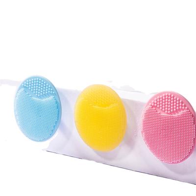 China Silicone Bath Body Brush for Baby Shower Soft Head Brush Baby Bath Massage Silicone Scrubber Cleaning Brush for Child Infant 652318560622 for sale