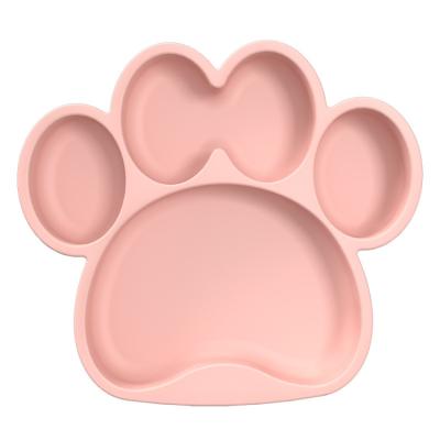 China Silicone Child Dish Baby Plates Dish Suction Baby Silicone Dish Bowl Sets With Spoon Commercial Occa Buyer Specialty Stores 650334509650 for sale