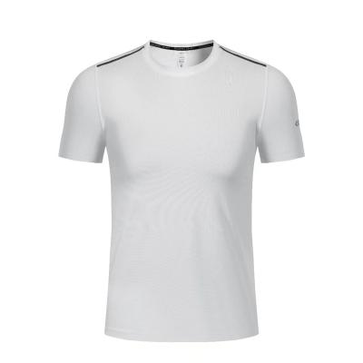 China Wholesale Mens Running Moisture Gym Shirts Anti-pilling Wicking Outdoor Elastic Short Sleeve Shirt for sale