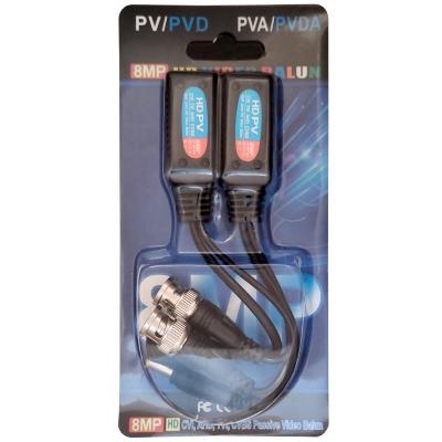 China CCTV Surveillance Security System AHD CVI TVI CVBS 8MP HD Passive Video Poower DATA Audio balun-RJ45 for CCTV Surveillance Video System for sale