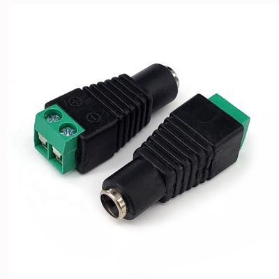 China Surveillance Equipment New Products Black DC Female Connector Use For Home Theater for sale