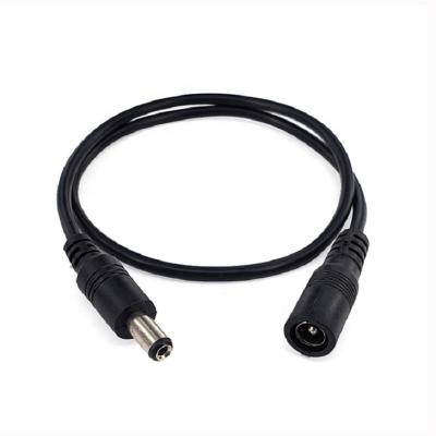 China Durable Black CCTV Power .adapter New Product Hot Sale PVC DC Extension Cable for sale