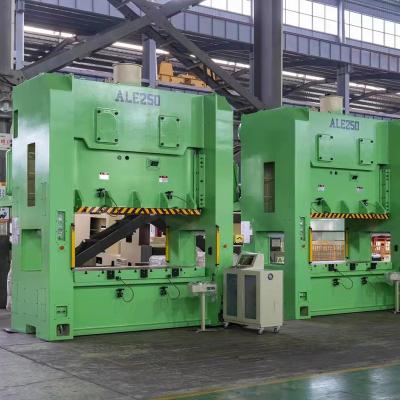 China Building Material Stores Motor Cover Making Machine Double Crank Punching Machine 110T With Whole Line Mold Solution for sale