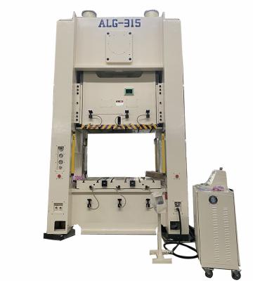 China Building Material Shops Dry Press Machine ALG 200T H Frame Double Point Clutch PLC Control Japan Technology for sale