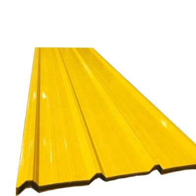 China Roofing Sheet Factory Cheap Coated Wave Type PPGI Color Corrugated Steel Roofing Sheets for sale