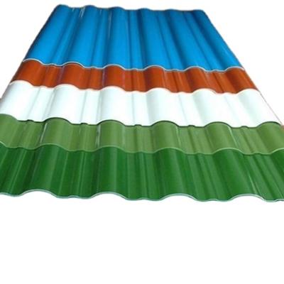 China Roof Sheet Ghana Roofing Sheet Tiles Roof Sheet Colored Corrugated Galvanized Steel for sale