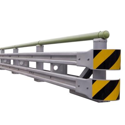 China Roofing Sheet Galvanized Steel Guardrail For Highway Guardrail Safety Guardrail W Beam Steel for sale