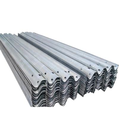 China Cover Sheet Highway Guardrail Highway Style Guard Rail 10 Gauge and 12 Gauge Material Steel Guardrail for sale