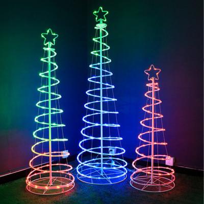 China Modern Battery and Usb Dot Control Tower Spiral Tree Light Bonsai Tree Lights 1.2m/1.5m/1.8m for sale