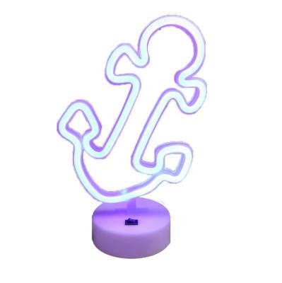 China Modern Decoration Kid's Room Bedside Usb Battery Dual Function Neon Night Light Led Night Lights for sale