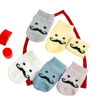 China Sustainable Newcomer No Show Socks Non Slip Custom Soft Cute 100% Organic Cotton Mesh Baby Socks for sale