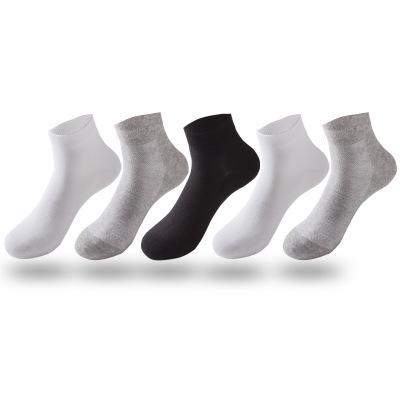 China Really Soft Viable Ultra Thin Plain Color Ankle Design Cotton Men Office Socks for sale