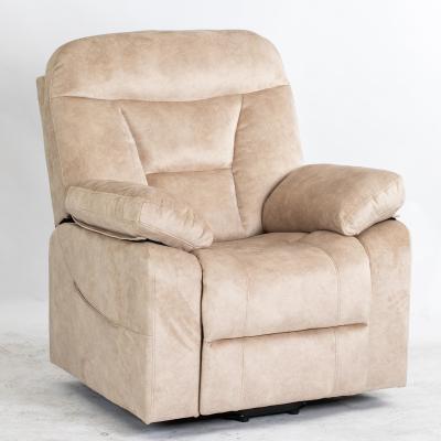 China Extendable Reclining Salon Lift Recliner Chairs With Mssage Function Leisure Chair for sale