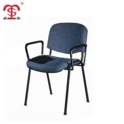 China Leisure Chair Office Metal Reception Chromed Frame Fabric Visitor Chair SX-3310B for sale