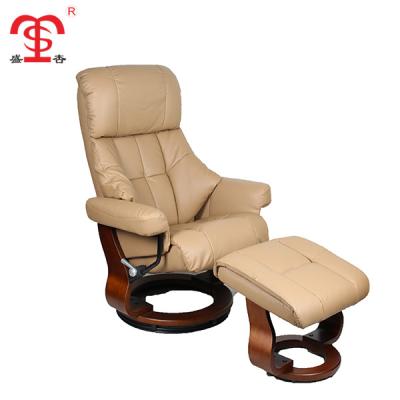 China Super Comfortable PU Leather Leisure Living Room Furniture Stool Recliner Chair for sale