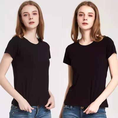 China Women QUICK DRY Bamboo Fiber Sbamy Straps Slim T-shirt Tank Tops For Women OEM Service for sale