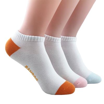 China 12pairs high quality sbamy antibacterial brand women's bamboo ankle socks WS403 3 colors, 4-8 for sale