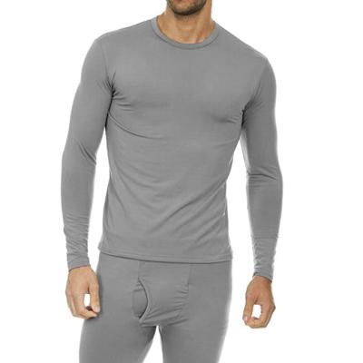 China Viable Wholesale Custom Long Sleeve Crew Long Johns Thermal Base Layer For Men for sale