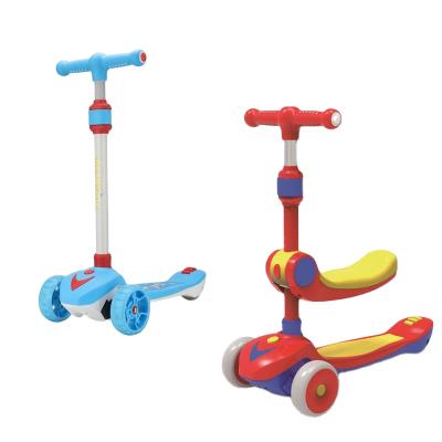 China Interesting Price 3IN1 New Type 3in1 Kids Foldable Wholesale 3 Wheel Kids Scooter for sale