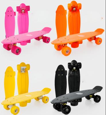 China Youth Manufacture Professional Cheap Fish Plastic Custom Skateboard for sale