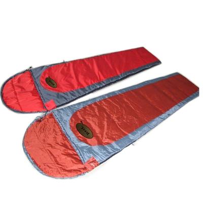 China Emergency Cotton Sleeping Bag Easy Carry Sleeping Bags Down Cold Weather Camping for sale