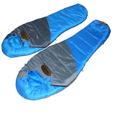 China Envelope Type Duck Down Lightweight Polyester Cotton Sleeping Bags Large Large Sleeping Bags Waterproof Cold Weather Camping Bedding for sale