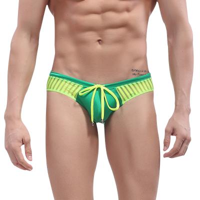 China Plus Size Sexy Swimwear Smooth Nylon Plus Size Sexy Male Triangle Swim Briefs for sale