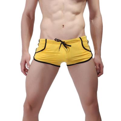 China Fashion Anti-static Mens Blank Black Beach Shorts Swimwear Beach Surf Abbreviations Bathing for sale