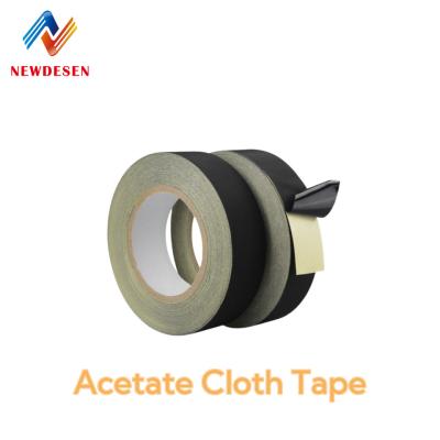 China Black and White Acetate Cloth Tape for sale