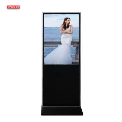 China 49inch Indoor Indoor POS HD Digital LCD Signage Advertising Display Poster Player Totem Kiosk Touch Screen for sale