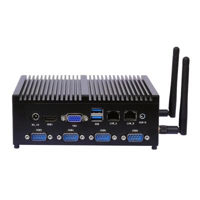 China IPCN08 Fanless Box Computer Recessed Box Pcs Industrial Pilot Computer 215mmx150mmx52mm for sale