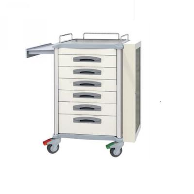 China Best Medicine Storage And Transport Solution Hospital Trolley Trolley Overhead Medical Tough Trolley for sale