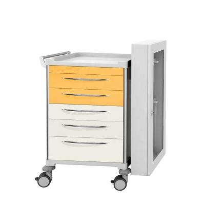 China Best Medical Tough Medicine Storage and Transport Solution Drug Hospital Injection Trolley Hospital Airway Trolley for sale