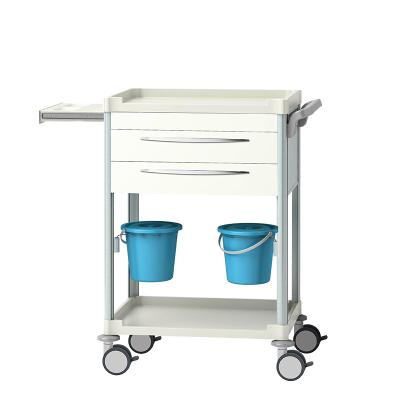 China Factory Supply Finest Medicine Storage And Transport Solution Price Medical Trolley Directly With Wheels Hospital Emergency Trolley for sale