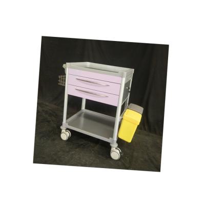 China Best Medicine Storage and Transport Solution Low Price High Quality Trolley Trolley Hospital Furniture Hospital ABS Medical Trolley for sale